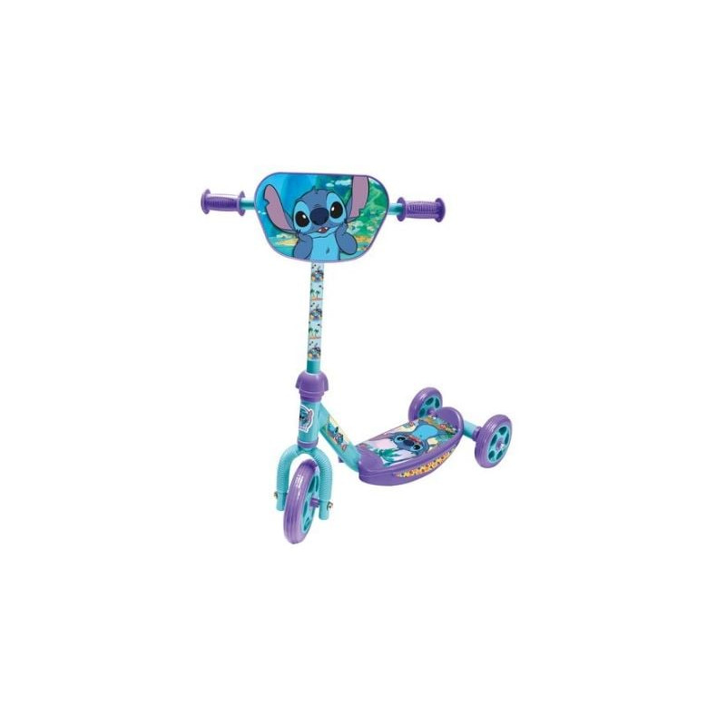 monopattino rocco giocattoli per bambini disney stitch 3 ruote multicolore