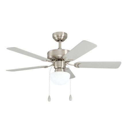 ventilatore da soffitto eglo cadiz e27 40w bianco