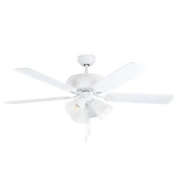 ventilatore soffitto eglo las palmas 62w bianco