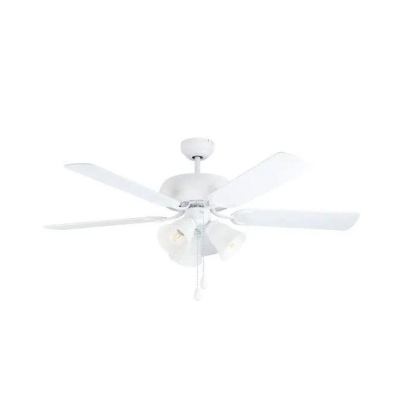 ventilatore soffitto eglo las palmas 62w bianco