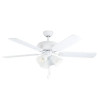 ventilatore soffitto eglo las palmas 62w bianco