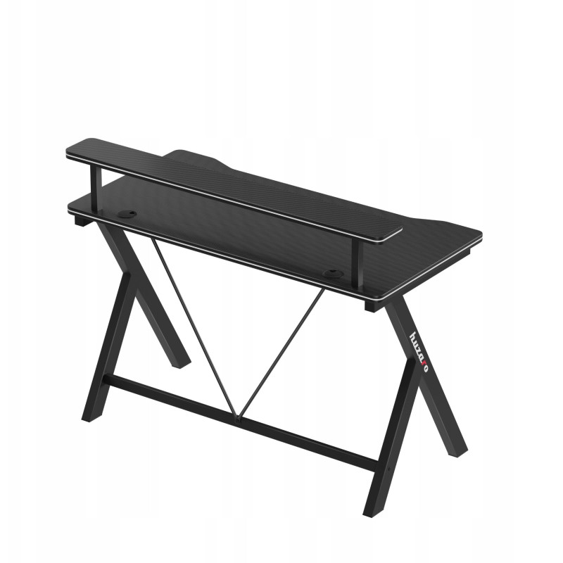 scrivania da gioco huzaro hero 1.9 nero [hz-hero 1.9 black]