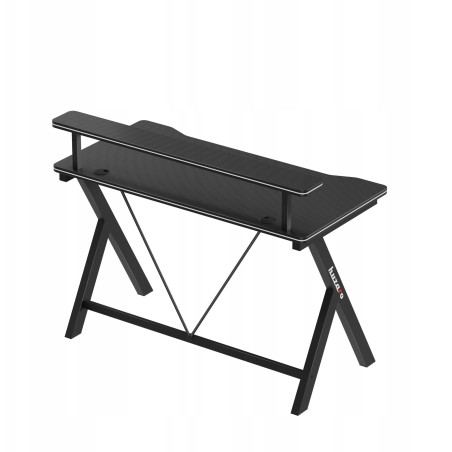 scrivania da gioco huzaro hero 1.9 nero [hz-hero 1.9 black]
