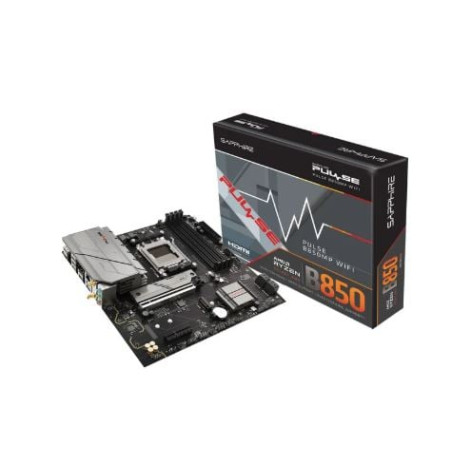 scheda madre amd sapphire pulse b850m am5 atx 4x ddr5 [pulse b850m
