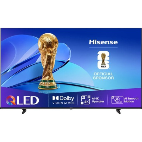 tv qled 50'' hisense 50e7q 4k ultra hd 3840x2160p/smart tv/classe