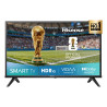 tv dled 32'' hisense 32a4q hd ready 1280x720p smart tv classe