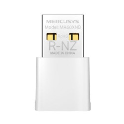 adattatore usb wifi mercusys ma60xnb nano usb 2.0 wi-fi 6 dual