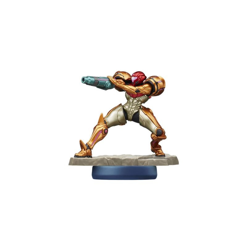figurina nintendo amiibo samus 9cm multicolore [10015170]