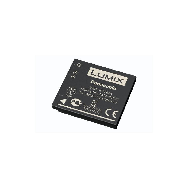 batteria panasonic lithium-ion dmw-bck7e [dmw-bck7e]