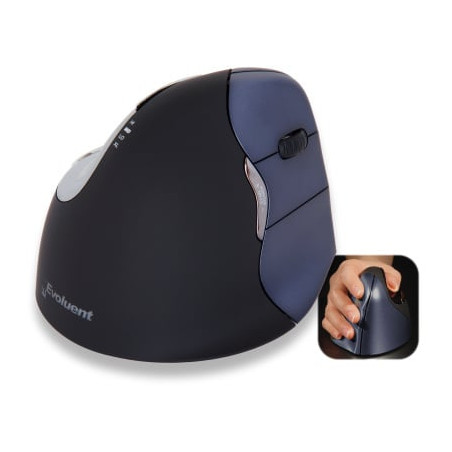 mouse evoluent verticalmouse 4 wireless per destrorsi [m4r-w]