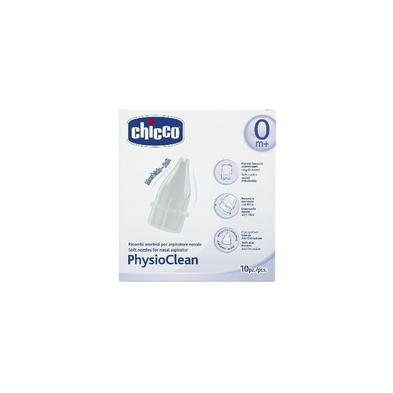 chicco 04982 ricambi 10pz physioclean