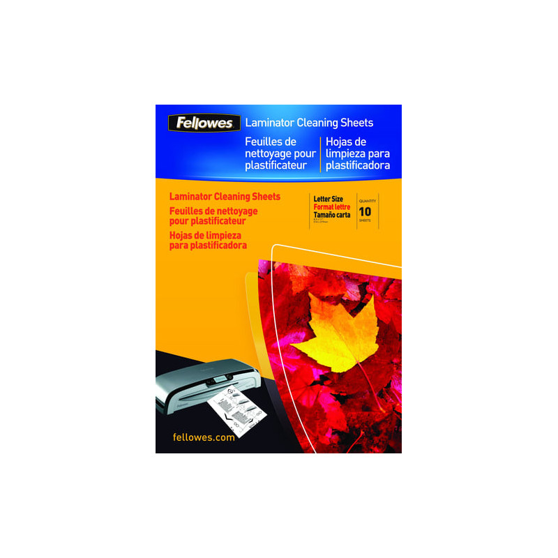 accessorio per plastificatrice fellowes cf10 fogli pulizia a4 [5320604]