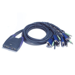switch kvm aten cs64uz 4-porte