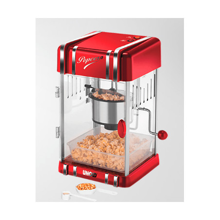 macchina per pop corn unold 48535 retro rosso [48535]