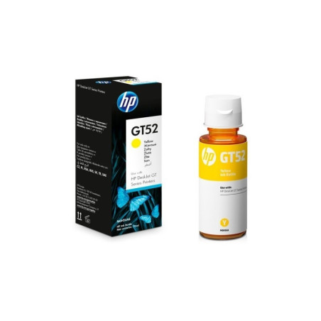 cartuccia d'inchiostro hp gt52 yl originale 70ml giallo [m0h56ae]