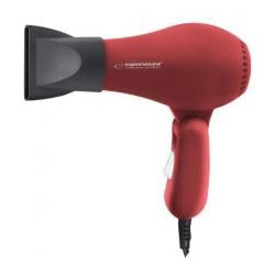 asciugacapelli da viaggio aurora - rosso - esperanza [hpespsuebh0003r]