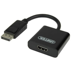 adattatore displayport unitek y-5118da dp a hdmi nero [y-5118da]