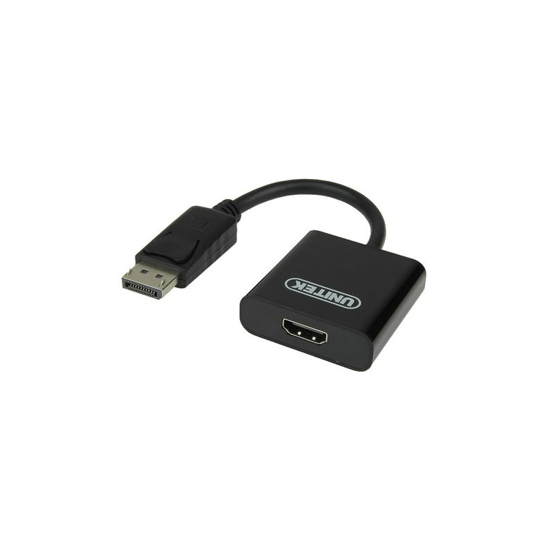 adattatore displayport unitek y-5118da dp a hdmi nero [y-5118da]