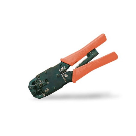 pinza link per crimpare connettori 4,6,8 poli rj11 rj12 rj45 [lkcrimp]