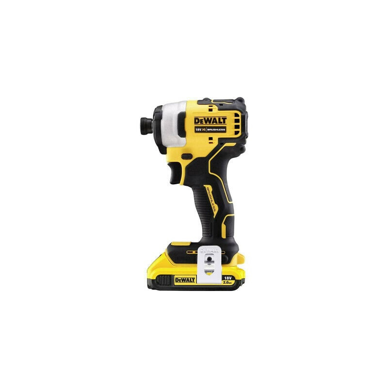 avvitatore a percussione dewalt con batteria al litio 18v, 2 ah [dcf809d2t-qw]