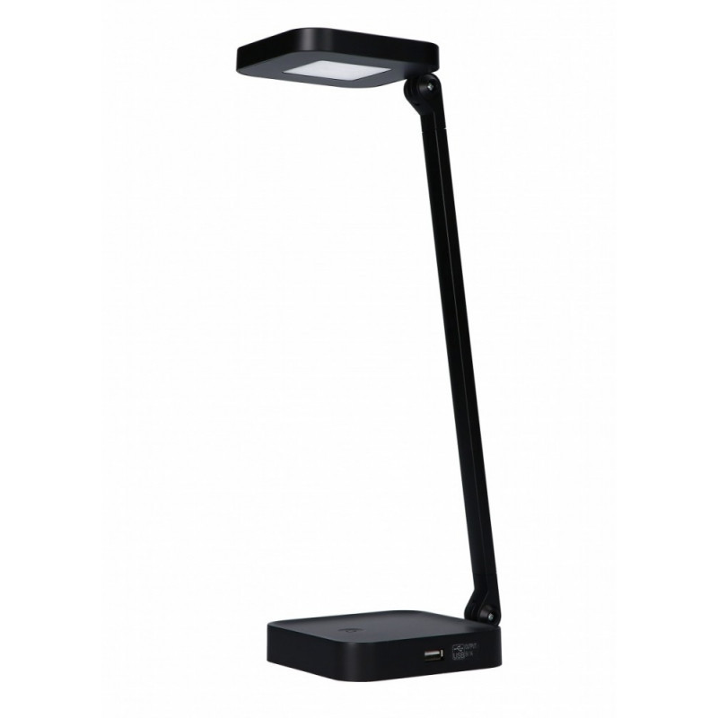lampada da scrivania maxcom ml 1001 led nero [lomcowlbml1001b]