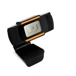 webcam link usb con microfono incorporato, hd 1280x720p, 30fps, cavo