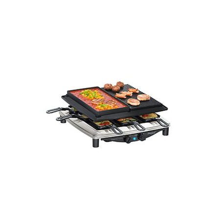 griglia per raclette steba rc 4 +deluxe chrome 1450w [622300]