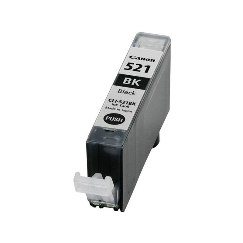 cartuccia canon cli-521 bk ink jet nero (x) nero cromavita 100+.contenuto: