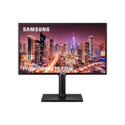 monitor led 24" samsung f24t452fqr full hd 1920x1080p 4ms classe