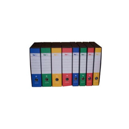 Registratore a leva starline starbox giallo dorso 8cm formato commerciale