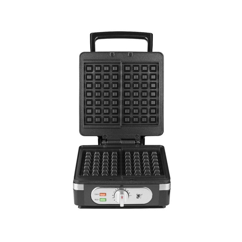 macchina waffle lafe 1400w gfb-003 nero [hklafgogfb00300]