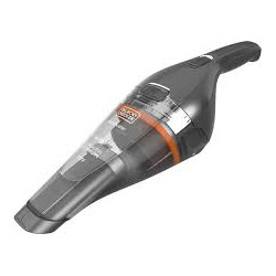 aspirapolvere black & decker a batteria cromo/trasparente [nvc220wc]