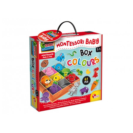 lisciani - scatola dei colori per bambini montessori