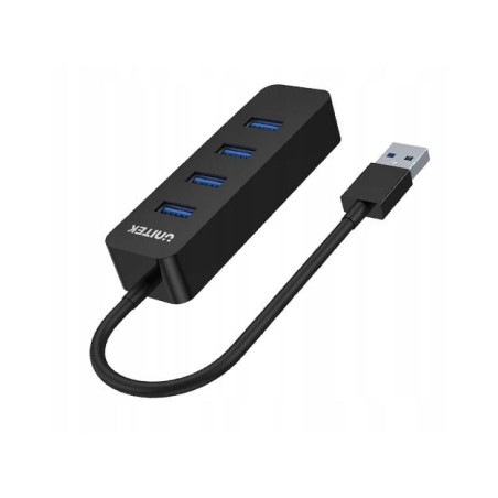 hub usb unitek h1117b usb-c 4xusb-a 3.1 10w [h1117b]