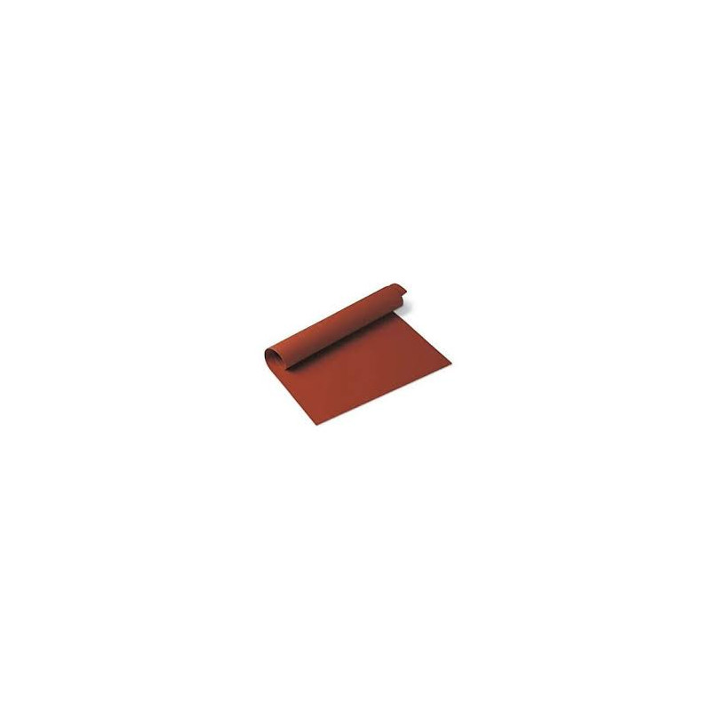 tappeto da forno silikomart silicopat 1 in silicone 40x60cm rosso
