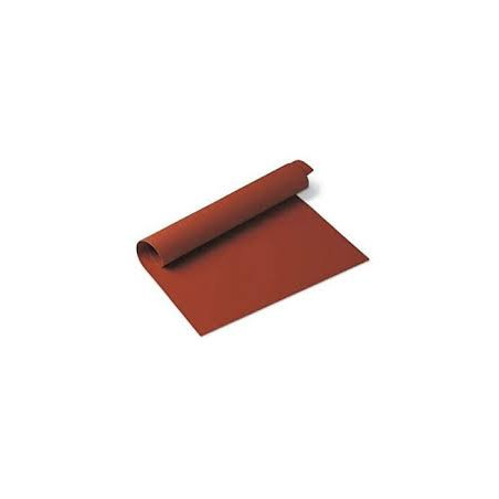 tappeto da forno silikomart silicopat 1 in silicone 40x60cm rosso