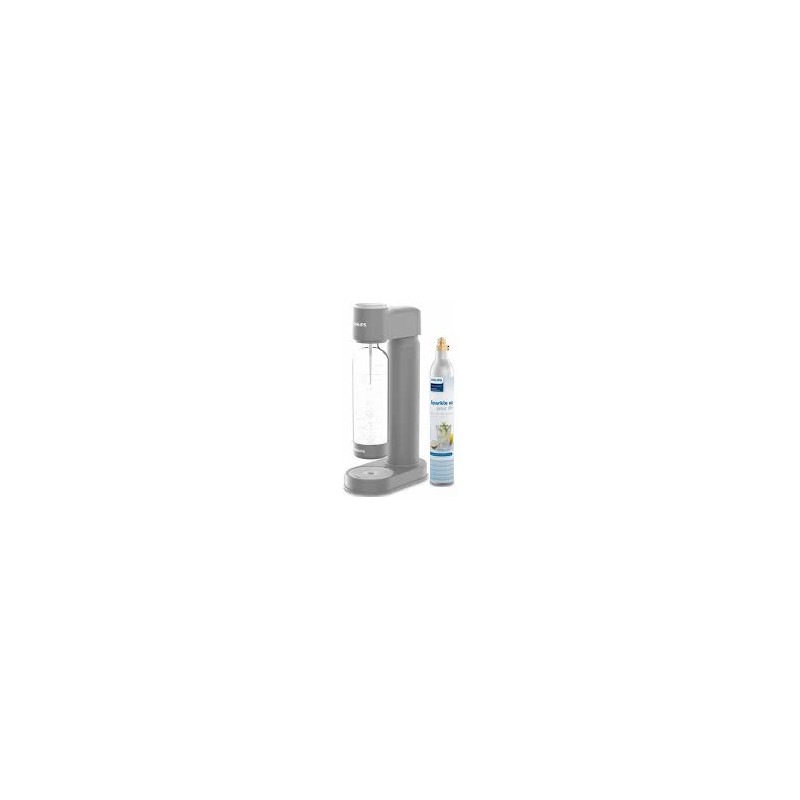 gasatore sodastream philips add4901gr/1 in alluminio 0.42l/grigio