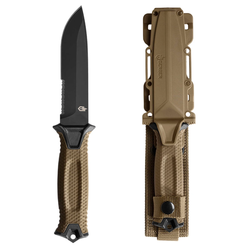 coltello da sopravvivenza gerber strongarm fixed blade se marrone