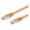 cavo di rete goobay cat.6 10m s/ftp arancione [93469]