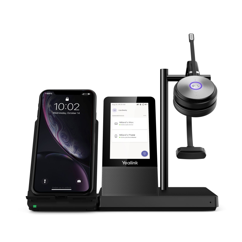 cuffia yealink wh66 mono teams wireless nero [1308002]