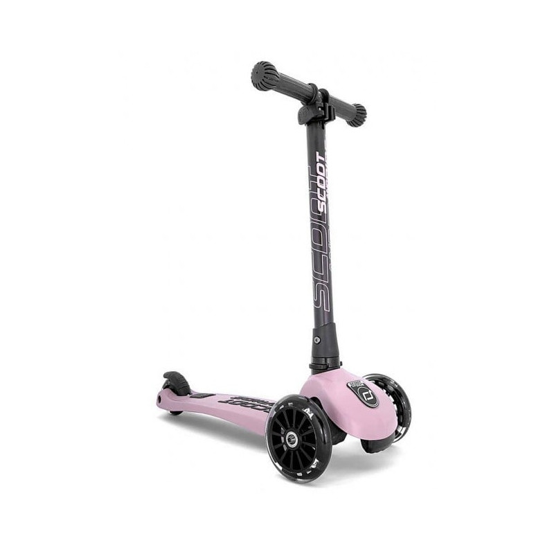 monopattino scoot & ride highwaykick 3 led a 3 ruote rosa [96346]