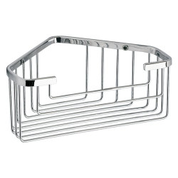 portaoggetti gedy box per doccia angolare cromo