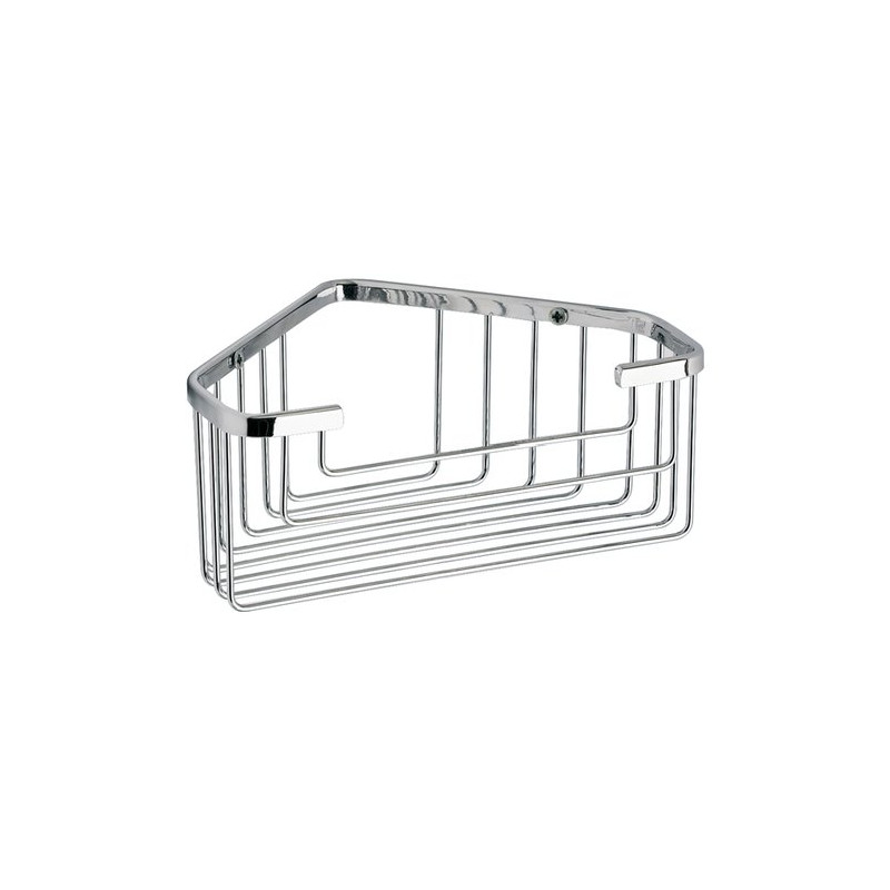 portaoggetti gedy box per doccia angolare cromo