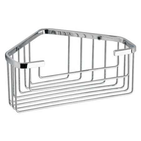 portaoggetti gedy box per doccia angolare cromo