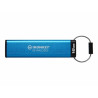 pen drive 16gb kingston ironkey keypad 200 usb tipo c 3.2 gen1 blu