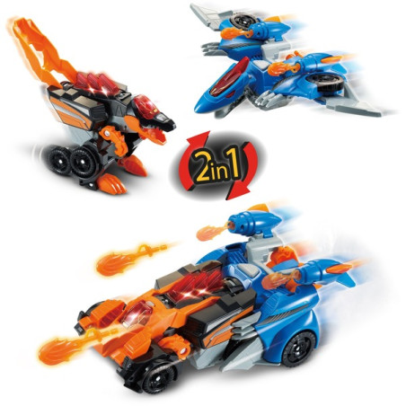 giocattolo vtech switch e go dinos 2in1 spinosauro e pterodattilo