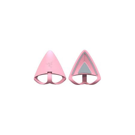 accessorio per cuffie gaming razer kitty ears v2 quartz rosa [rc21-02230200-r3m1]