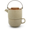 teiera bredemeijer umea /coperch.legno acacio 500ml beige [142024]