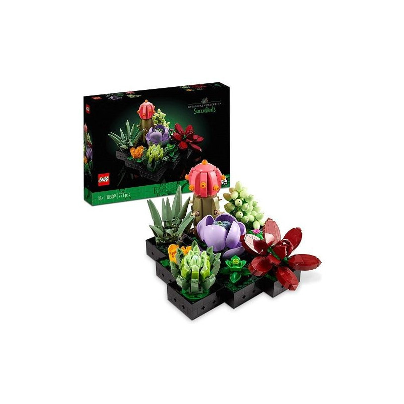 lego icons 10309 piante grasse 771pz [10309]