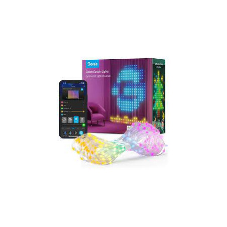 tenda luminosa govee h70b1 led a effetti di luce dinamici 25w 5v